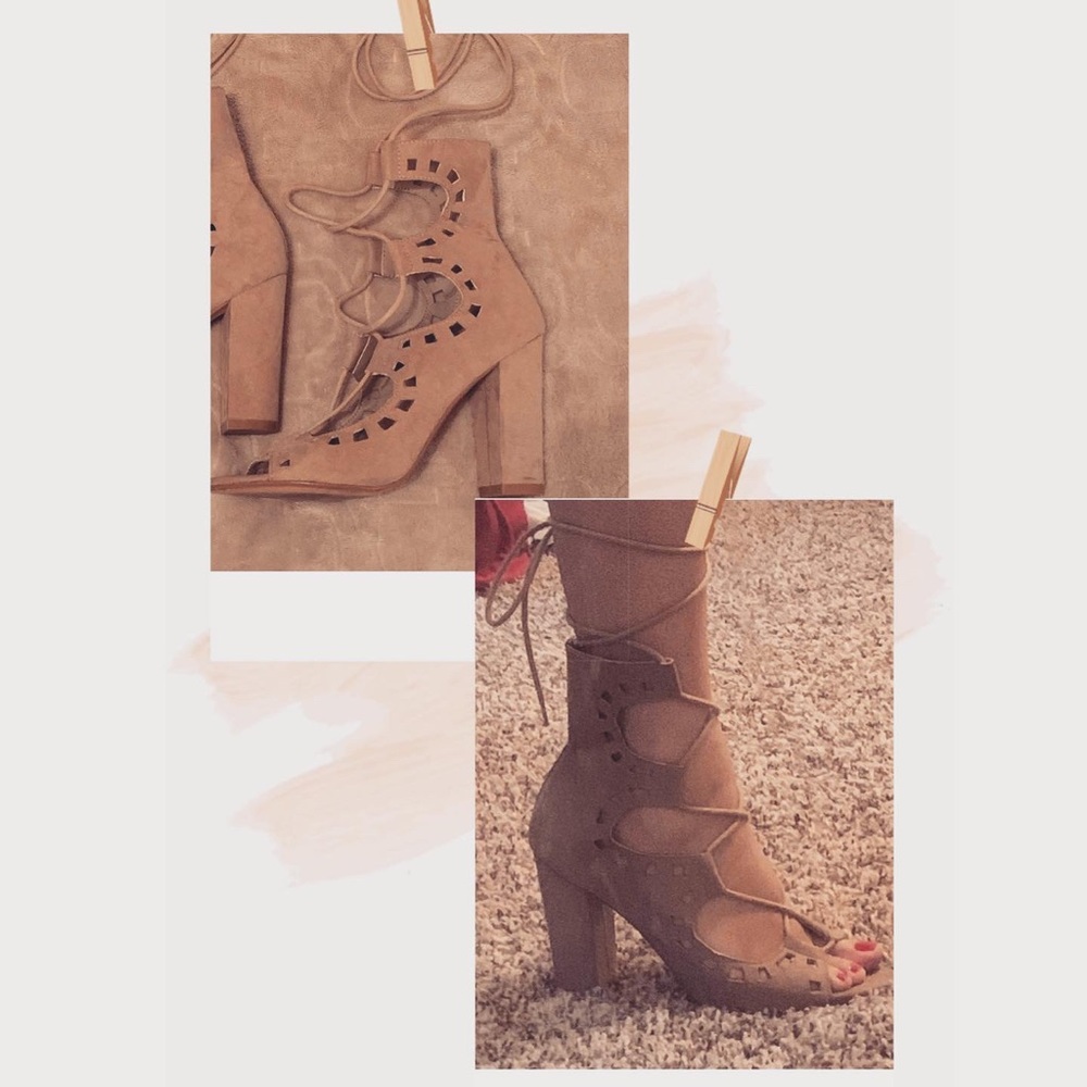 Tan heels